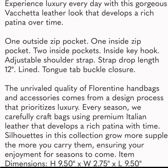 Dooney & Bourke NWT Florentine Messenger in Black - Picture 12 of 12